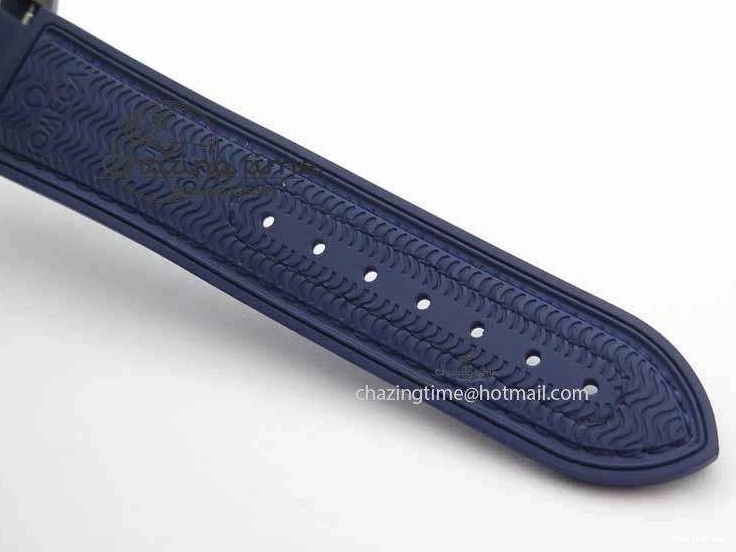 0320 Planet Ocean 2016 43.5mm SS OM 1:1 Best Edition Blue Dial On Blue Leather Strap A Sophisticated 8165